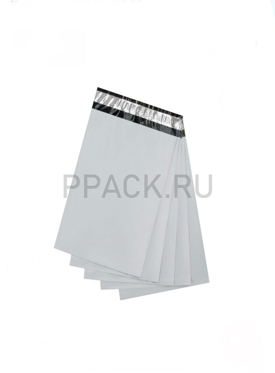 Курьерский пакет с клеевым клапаном 36*50 +4 см, (45мкм) Белый  100 шт.
